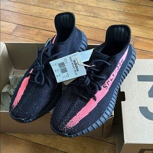 Adidas Yeezy Boost 350 V2 in Black and Pink Men’s 11